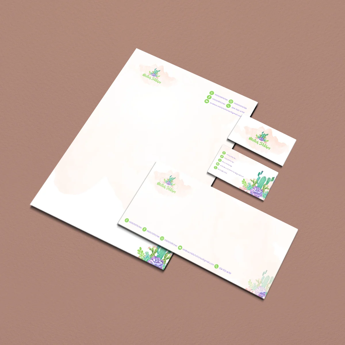 Mistical Stitches - Stationery by WeAreCreatives