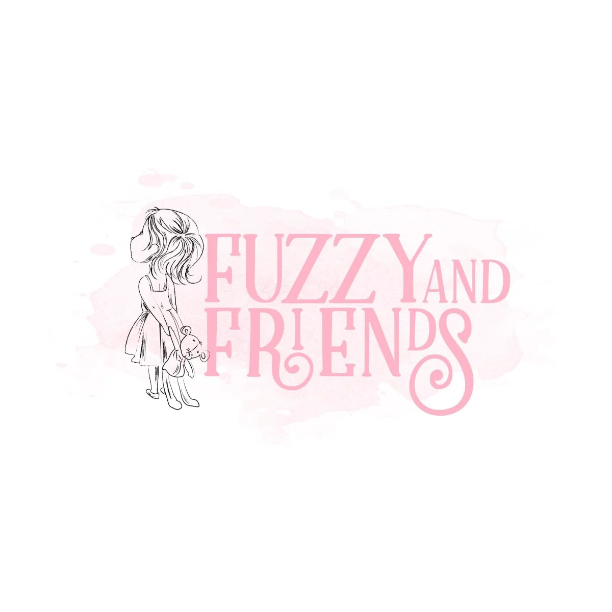 Fuzzy and Friends - Illustration Logo by WeAreCreatives