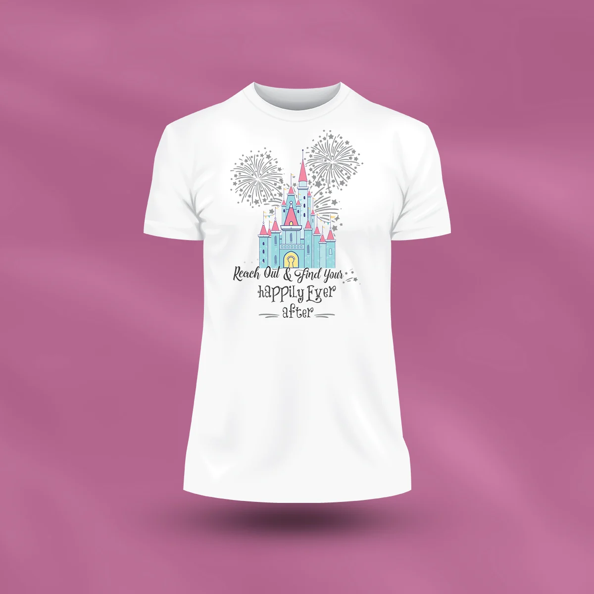 Reach Out & Find Your Happily Ever After - Tshirt by WeAreCreatives
