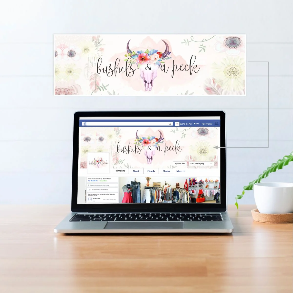 Bushels & a Peck - Banner Cover by WeAreCreatives