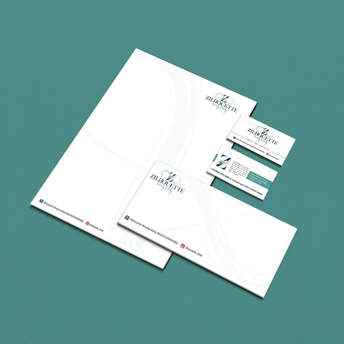 Zilhouette Beauty & Body - Stationery by WeAreCreatives