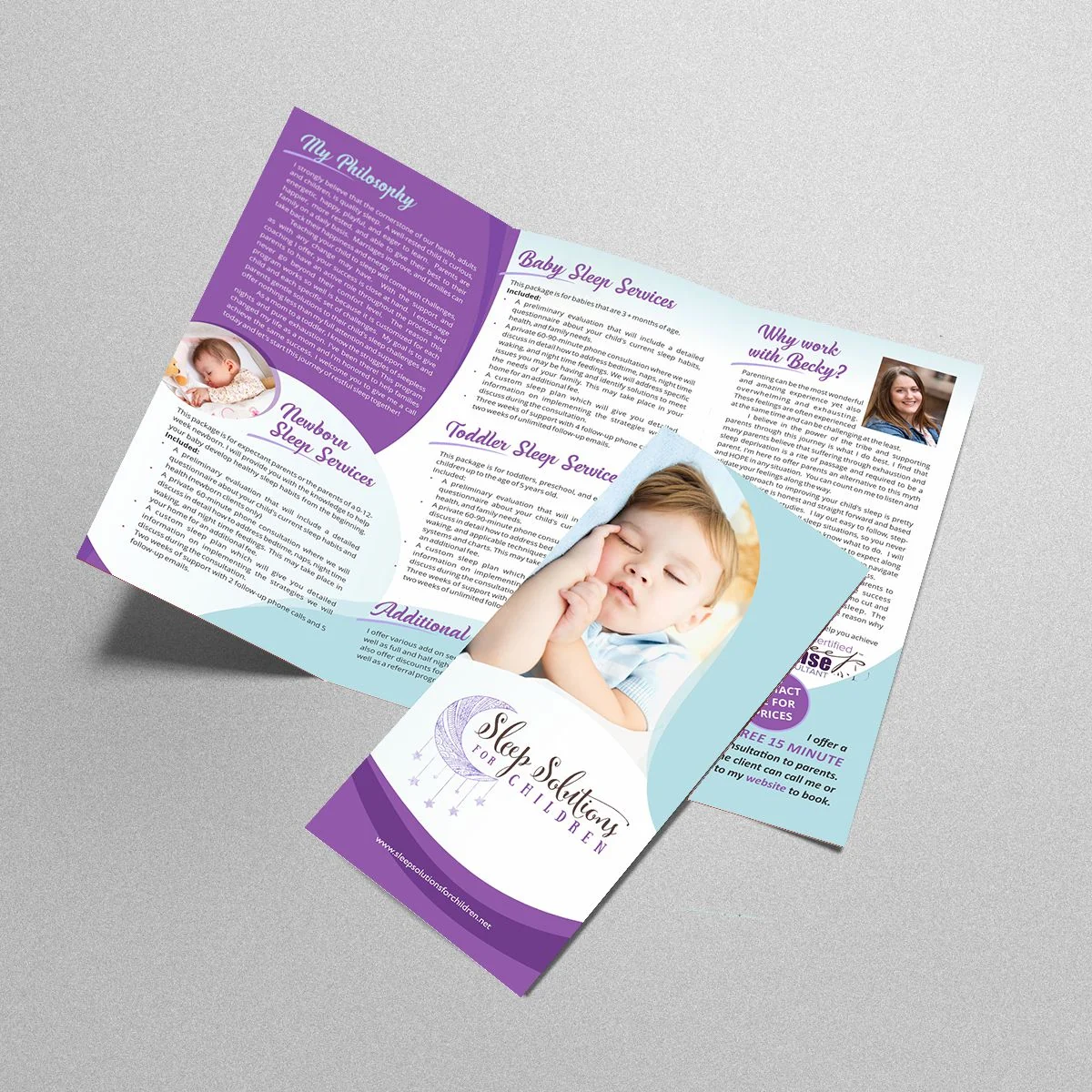 Sleep Solutions for Children - Brochure by WeAreCreatives