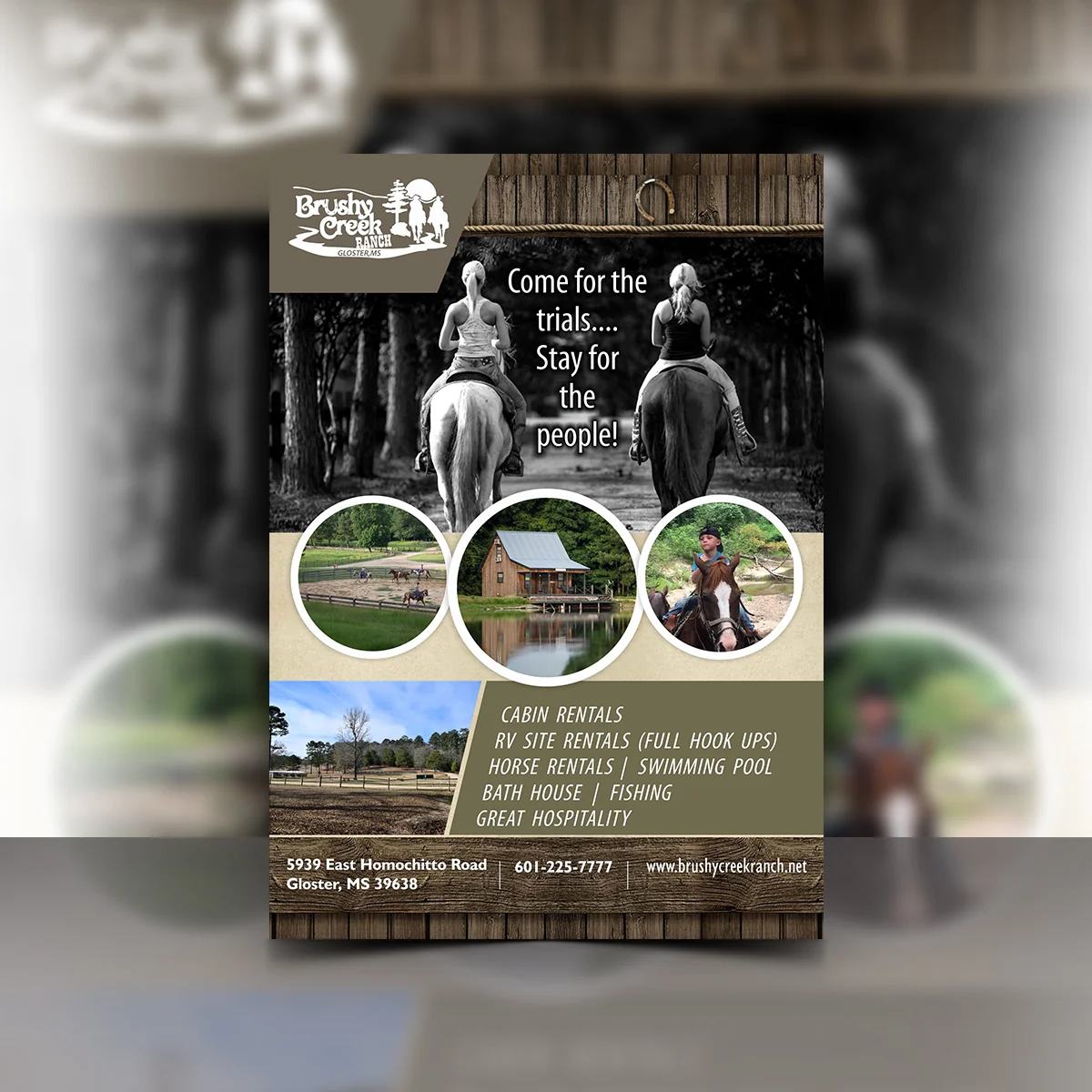 Brushy Creek Ranch - Flyer by WeAreCreatives