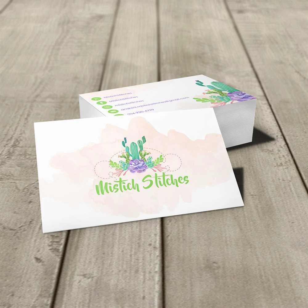 Mistical Stitches - Business Card by WeAreCreatives