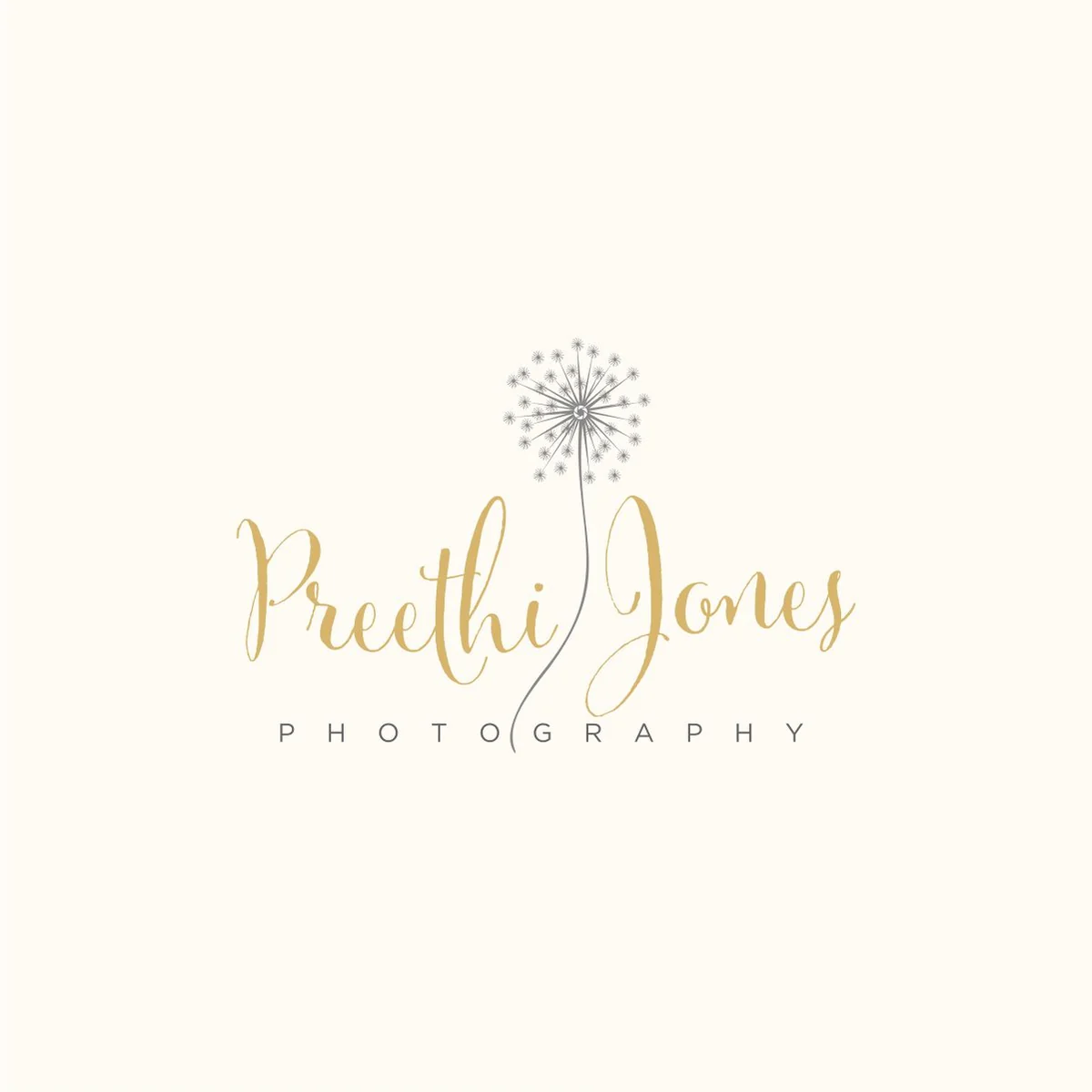 Preethi Jones Photography - Logo by WeAreCreatives
