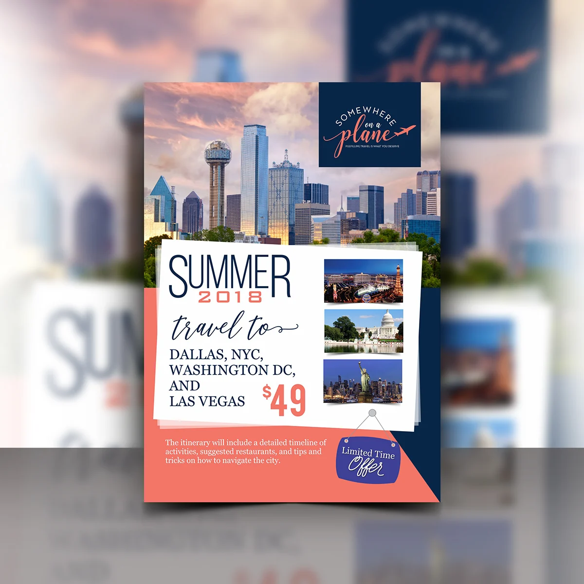 Somewhere on a Plane - Flyer by WeAreCreatives