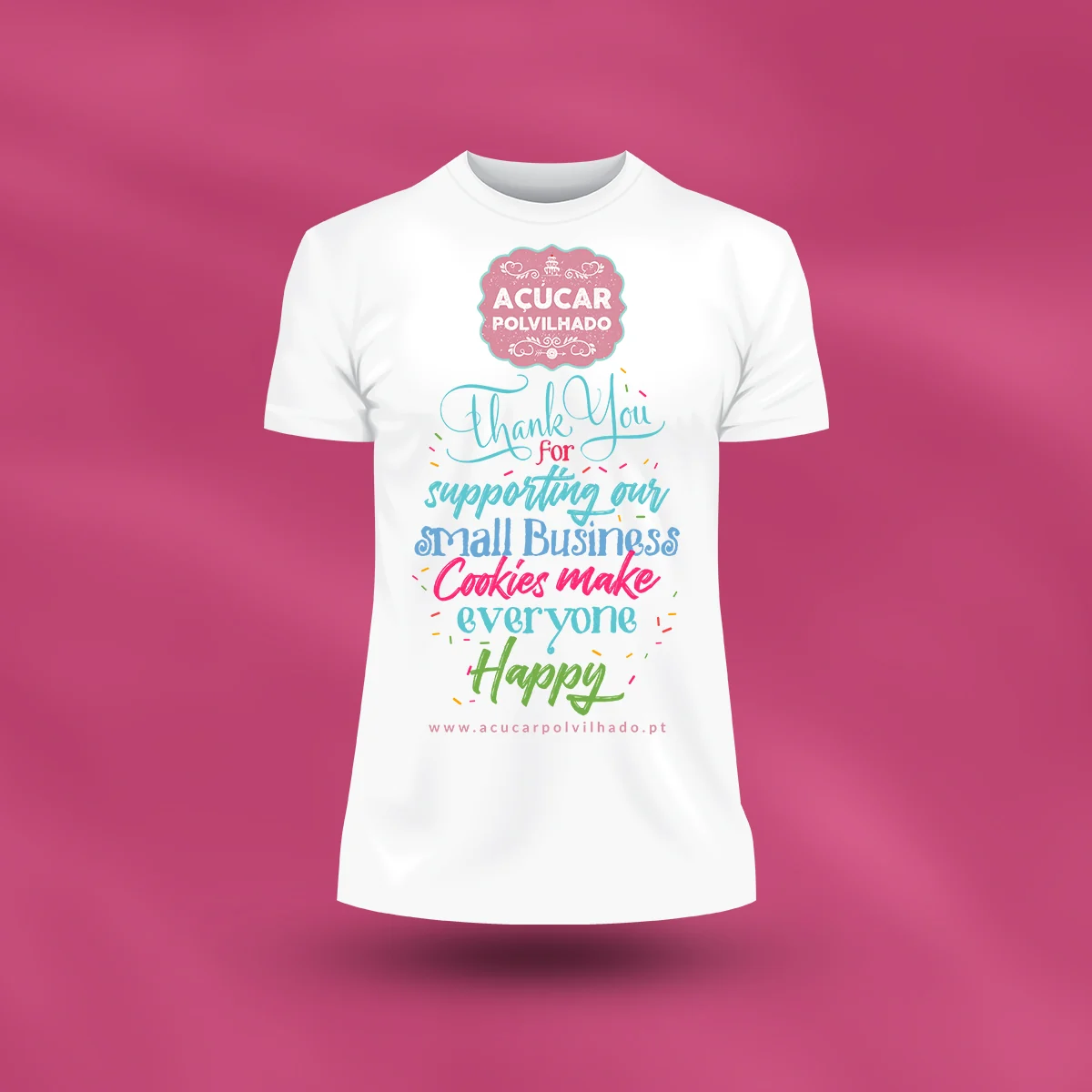 Açúcar Polvilhado - Tshirt by WeAreCreatives