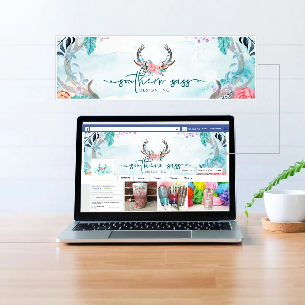 Southern Sass Design NC - Banner Cover by WeAreCreatives