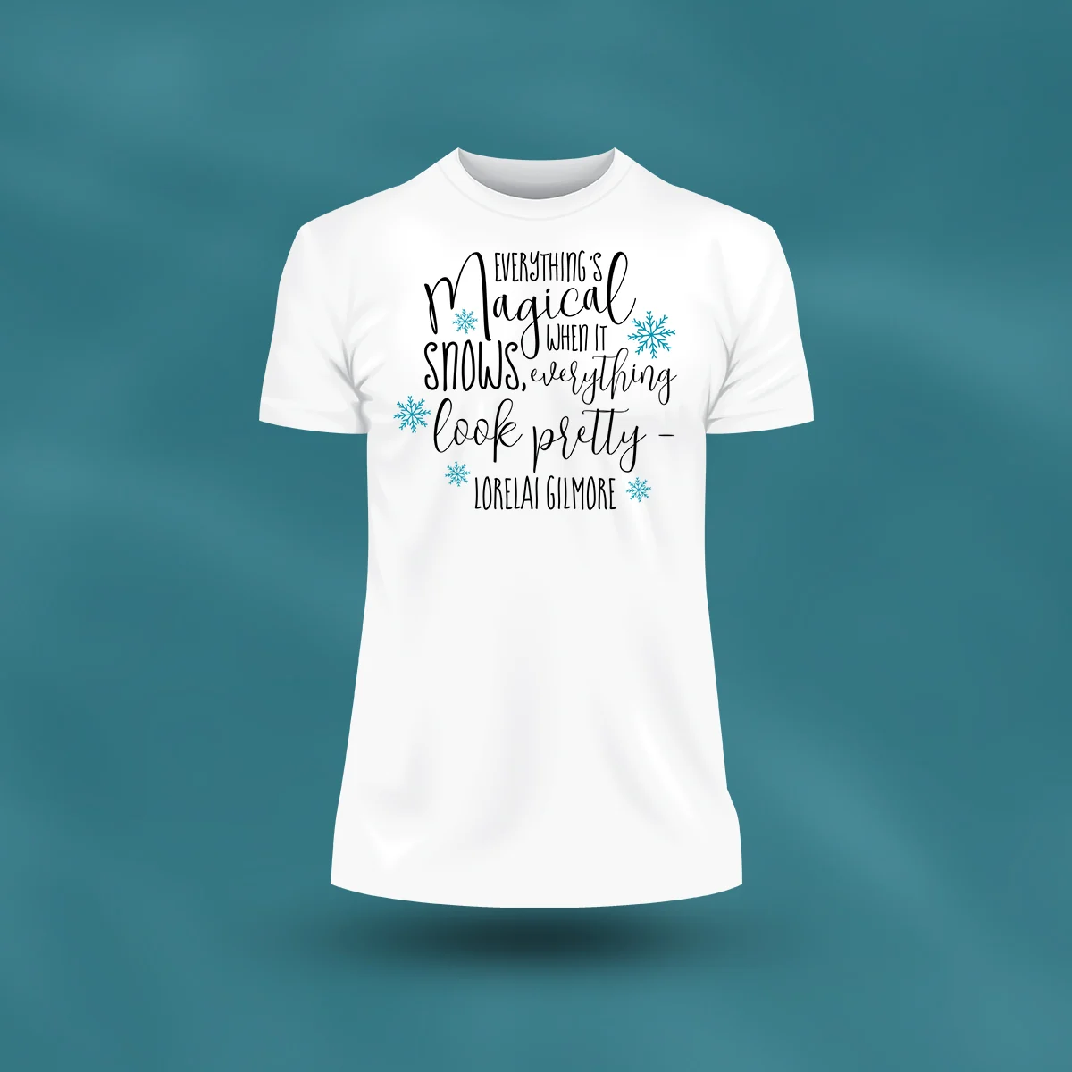 Lorelai Gilmore - Winter Magic - Tshirt by WeAreCreatives