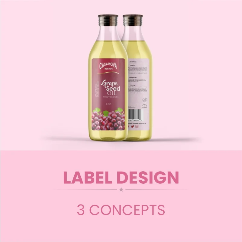 Label Design example design