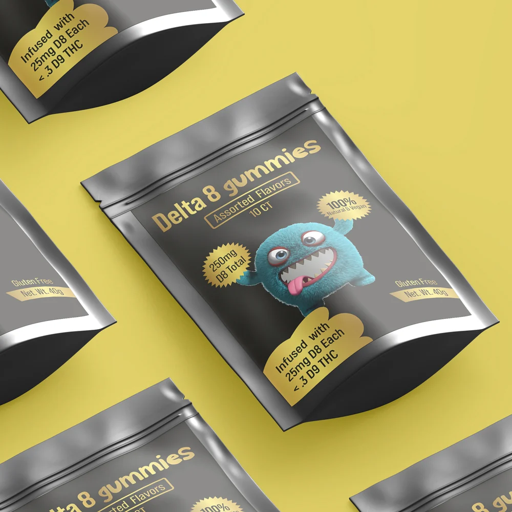 Delta 8 Gummies - Packaging by WeAreCreatives