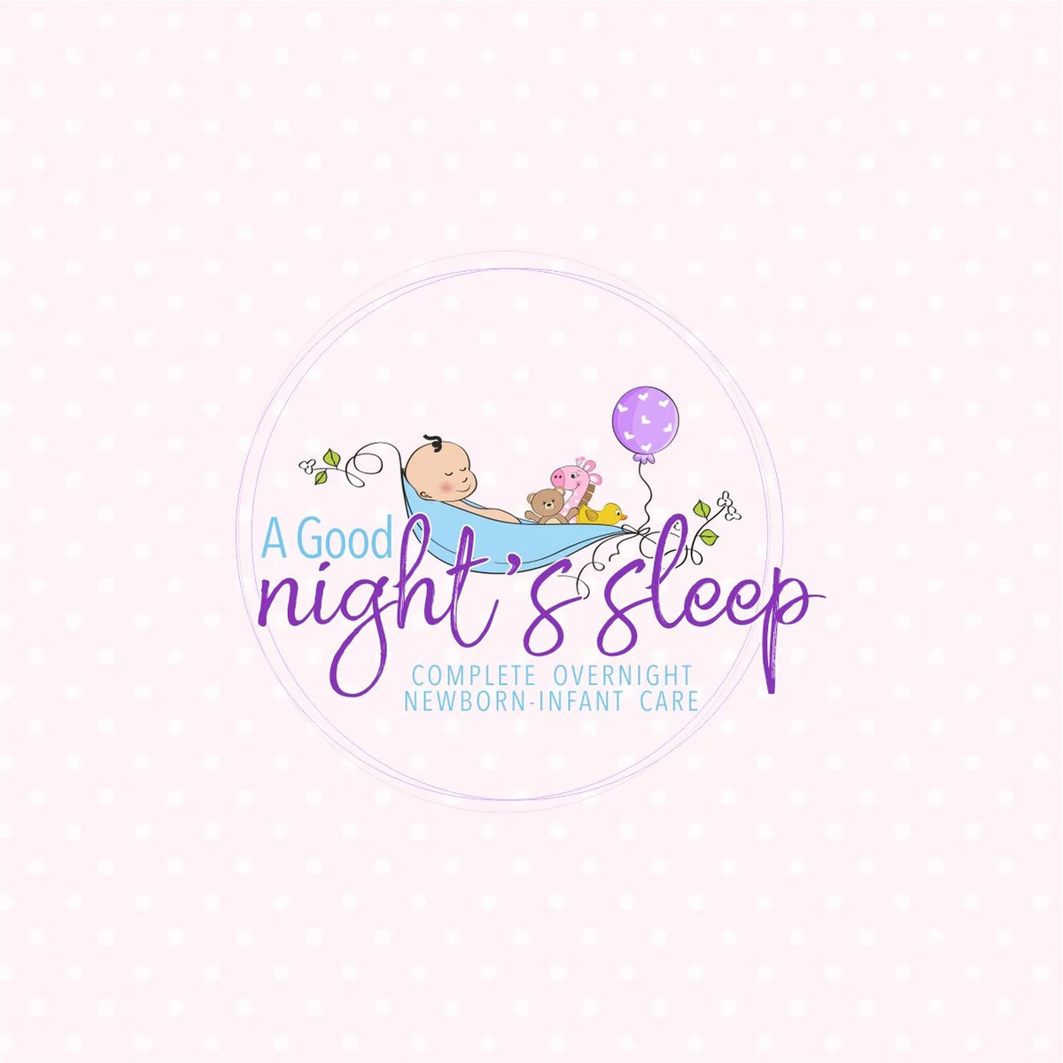 A Good Night’s Sleep - Watercolour - Logo by WeAreCreatives