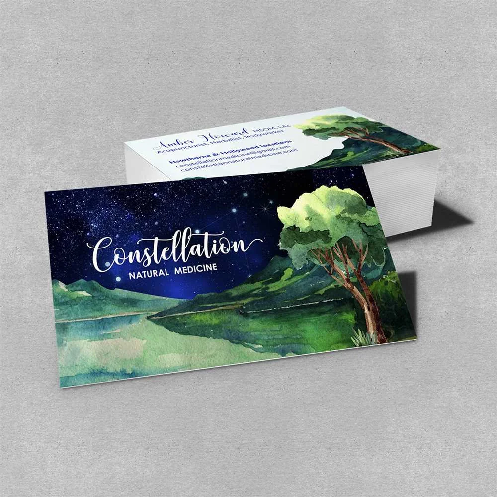 Constellation Natural Medicine - Business Card by WeAreCreatives