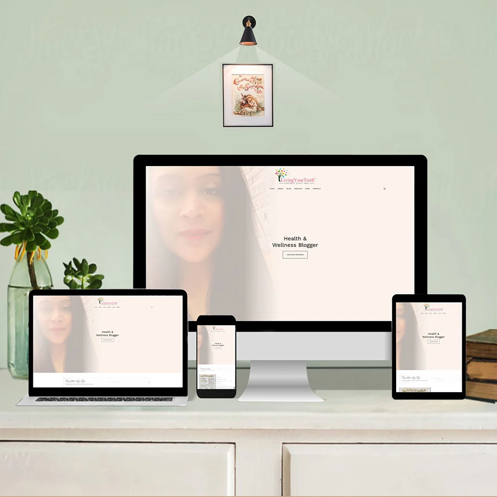 Living Your Truth - Website by WeAreCreatives