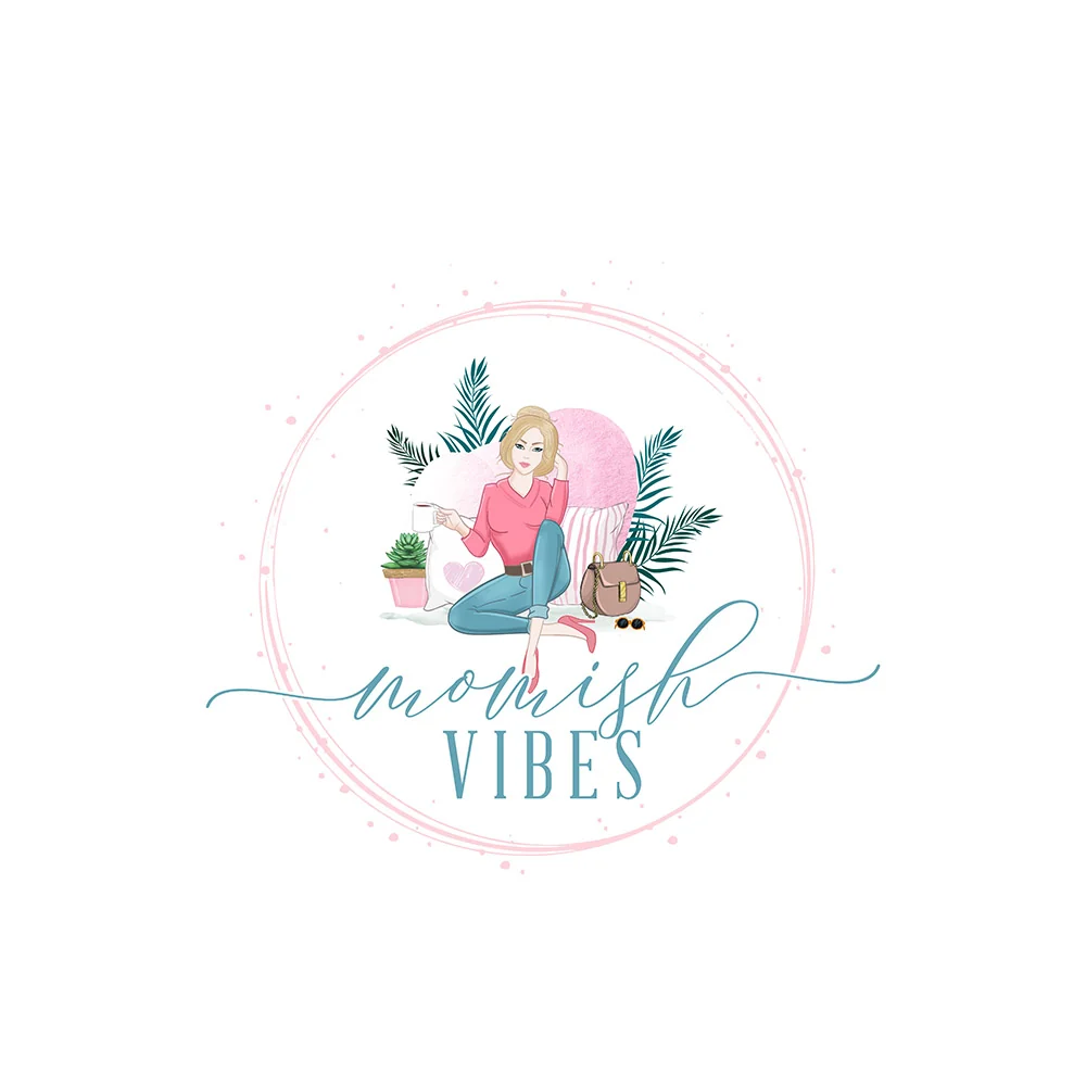 Momish Vibes - Illustration Logo by WeAreCreatives