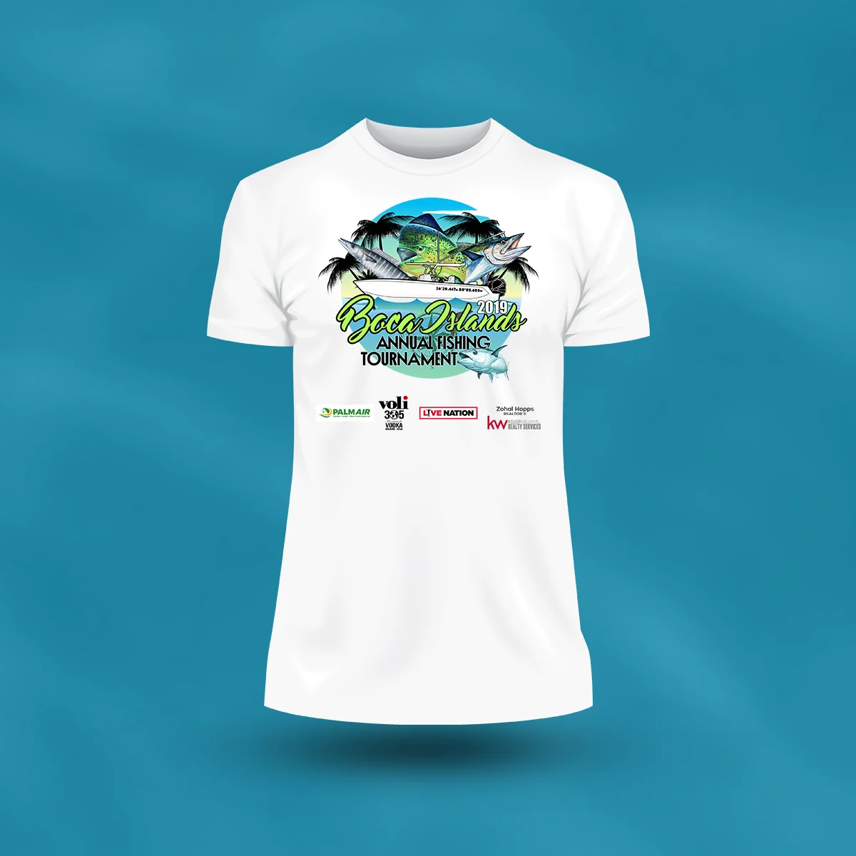 Boca Island Fishing Tournament - Tshirt by WeAreCreatives