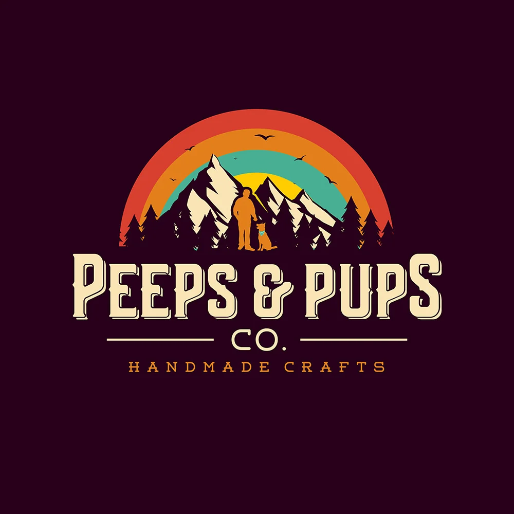 Peeps & Pups Co. - Logo design