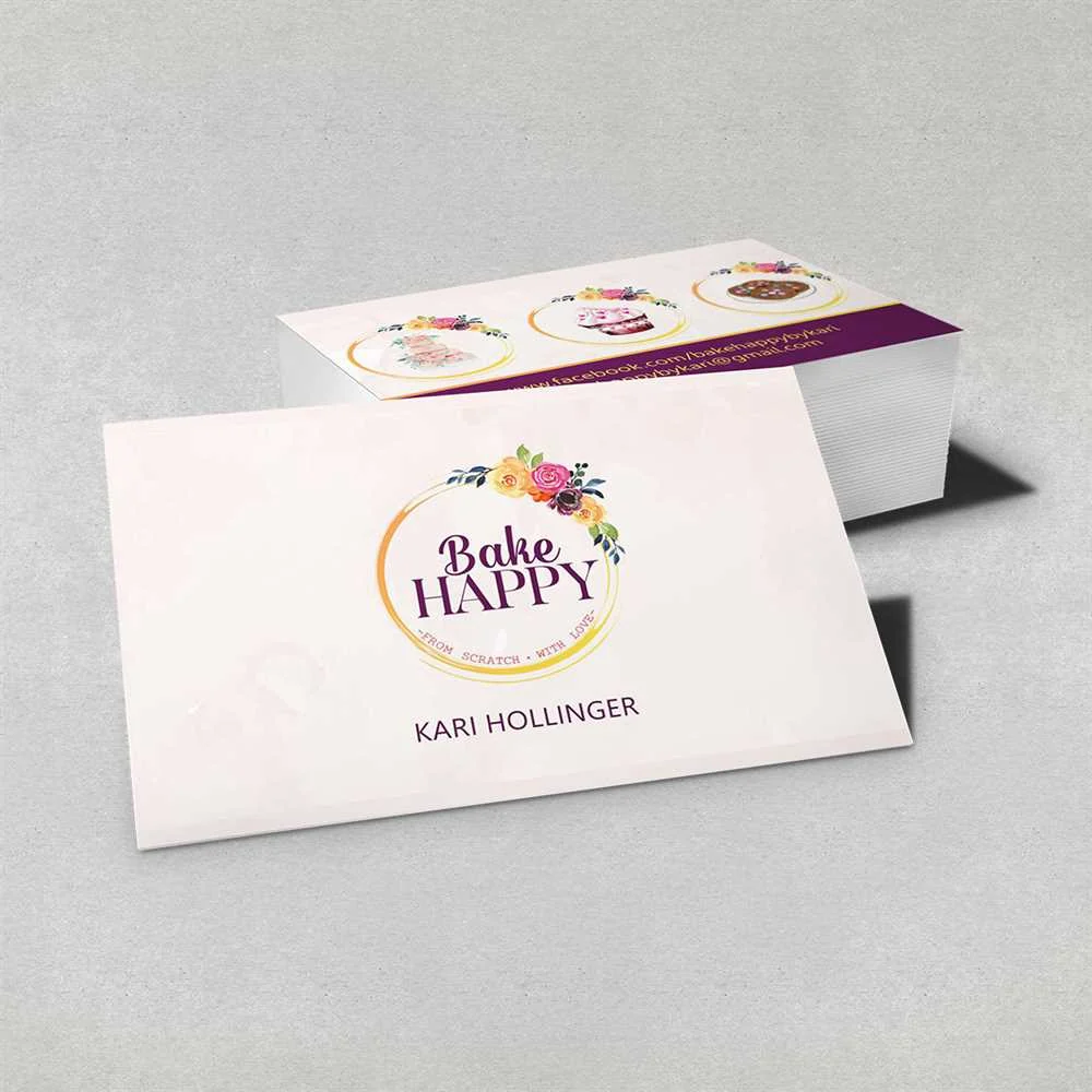 Bake Happy - Business Card by WeAreCreatives