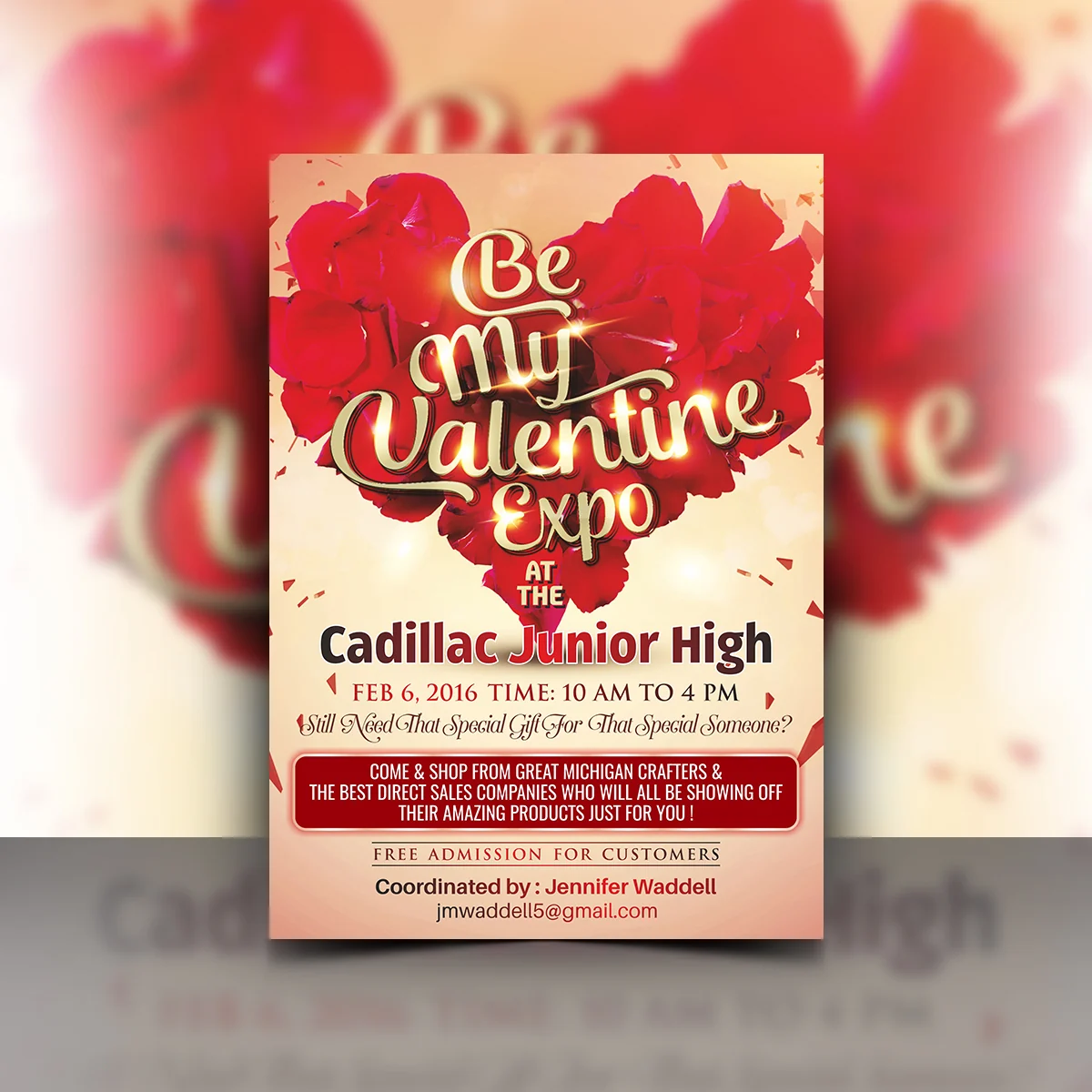 Be My Valentine Expo - Flyer design