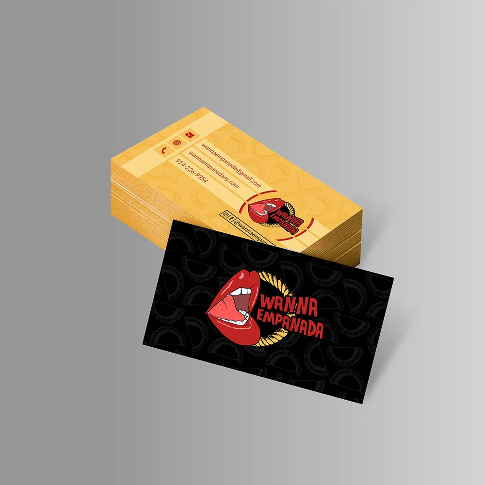 Wanna Empanada - Business Card by WeAreCreatives