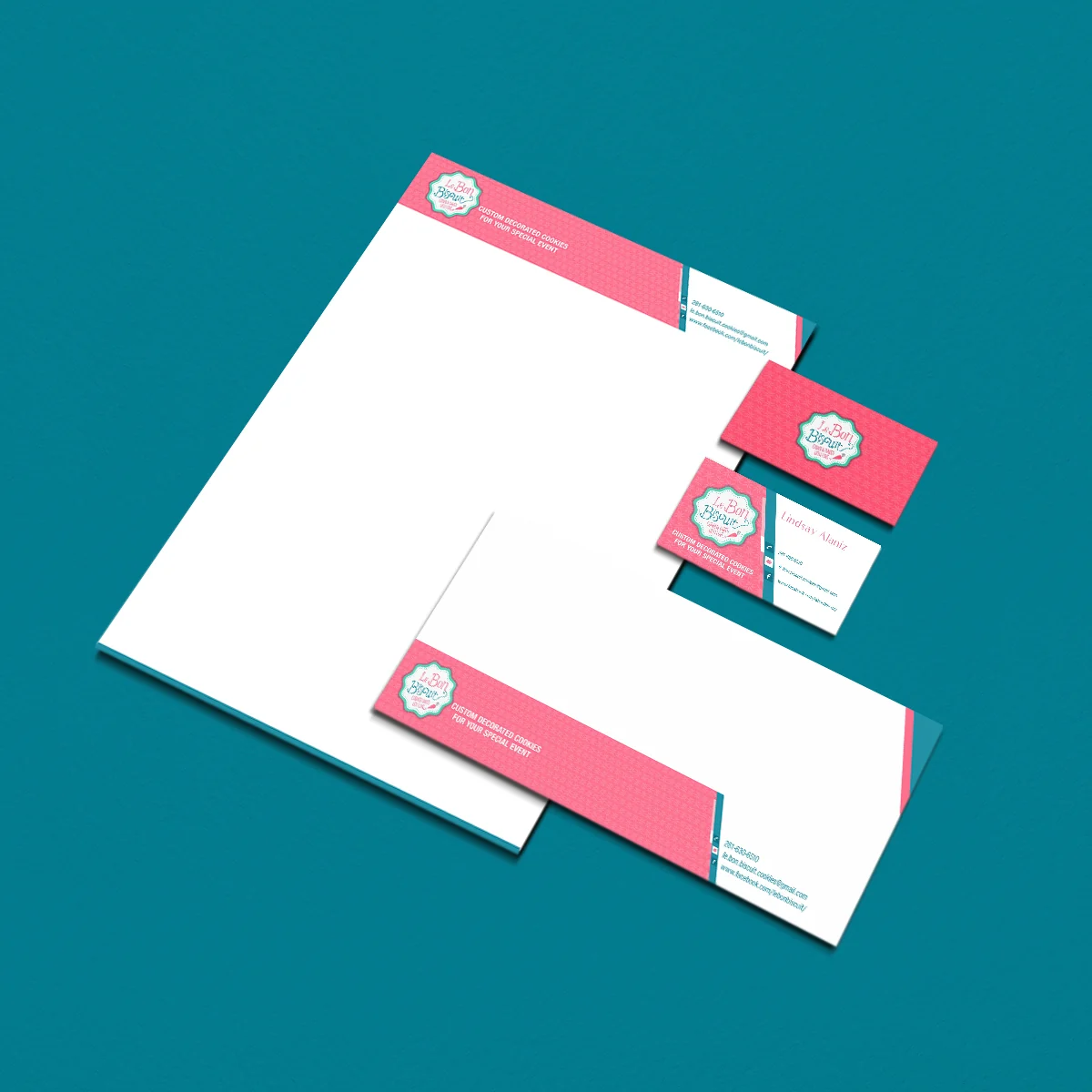 Le Bon Biscuit - Stationery by WeAreCreatives