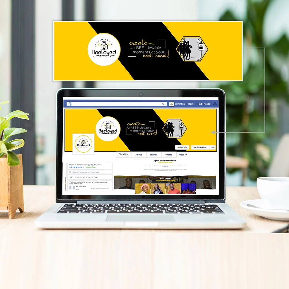 Original Beeloved banner & cover design portfolio artwork
