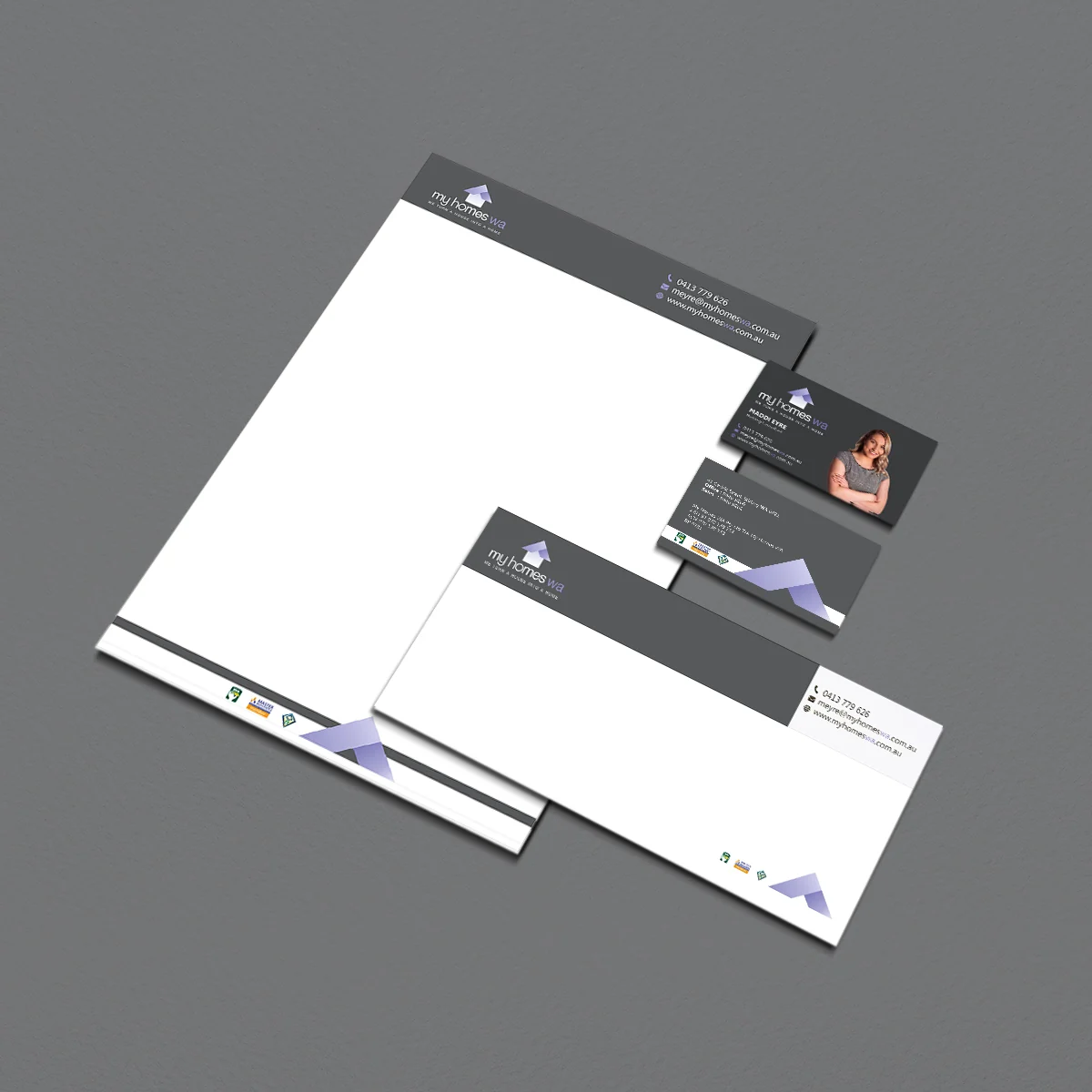 My Homes WA - Stationery by WeAreCreatives